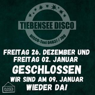 Tiebensee geschlossen