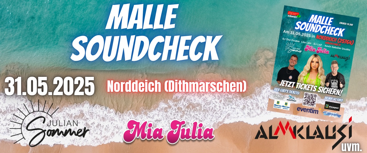 Malle Soundcheck